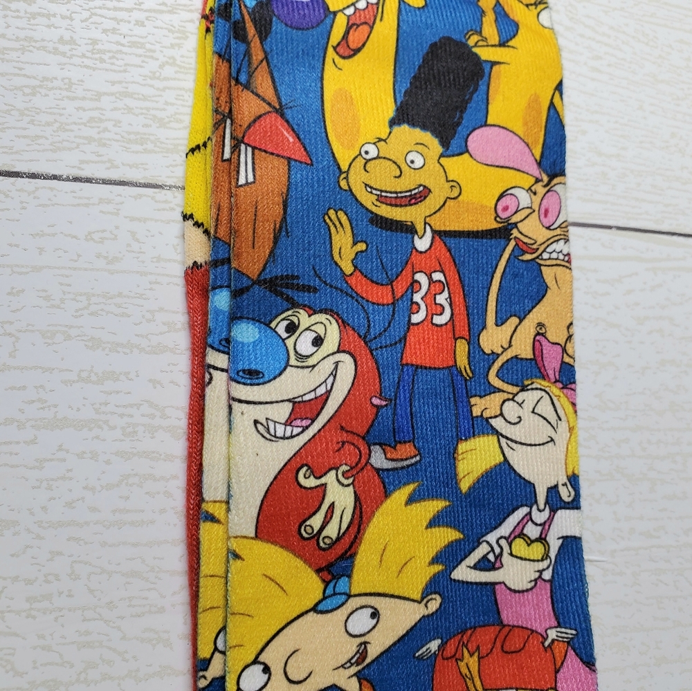 NICKELODEON KNIT CREW SOCKS